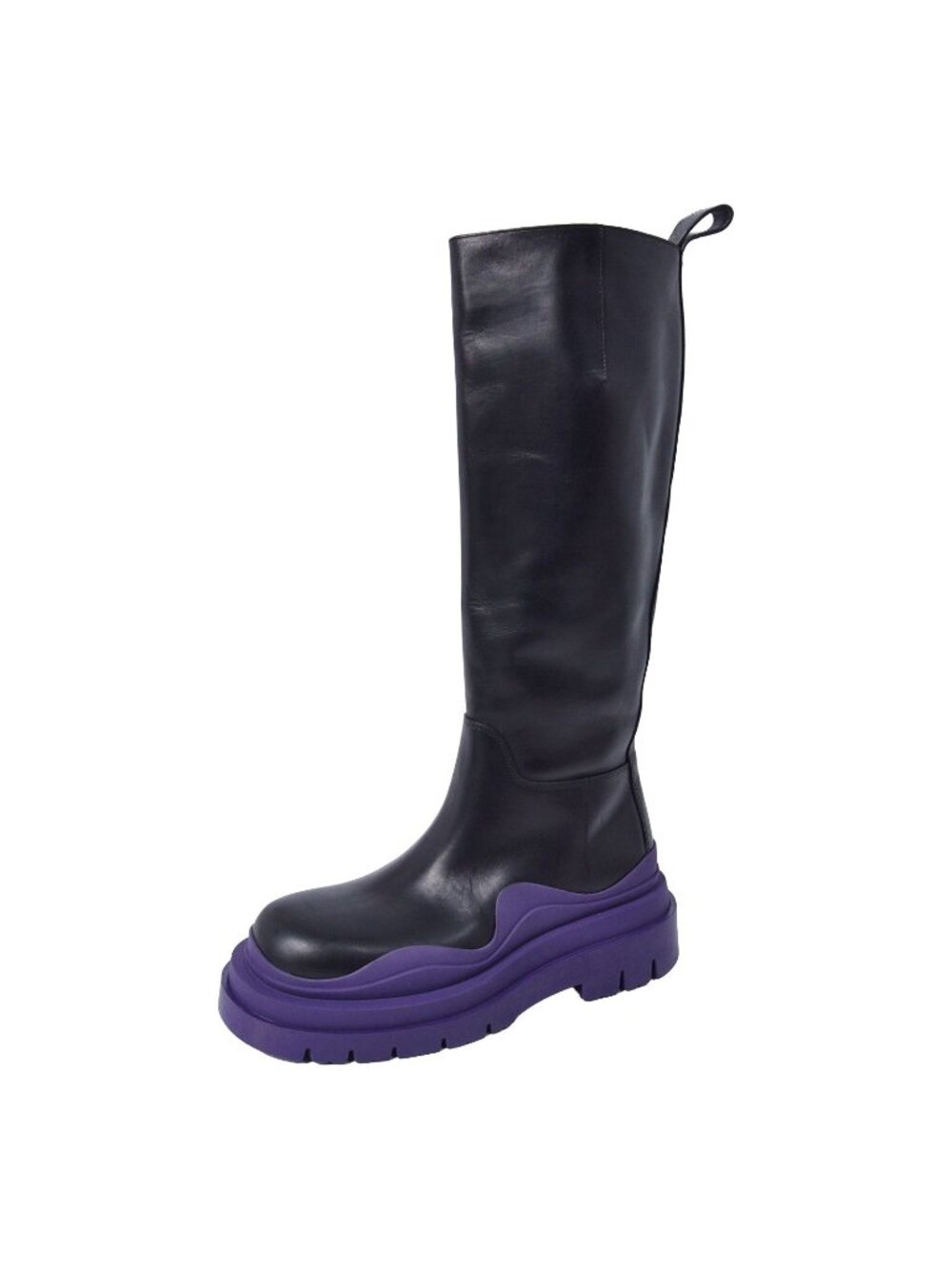 Bottega Veneta Boots Long Tires Shoes Leather Black